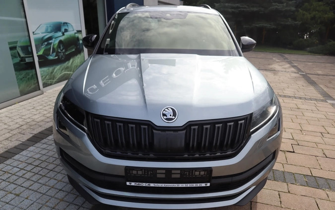 Skoda Kodiaq cena 129900 przebieg: 135186, rok produkcji 2018 z Tychy małe 172